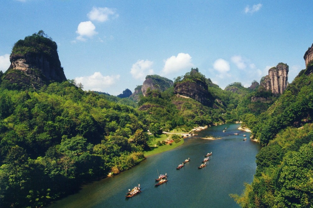 武夷山天游峰、九曲溪、廈門鼓浪嶼單飛5日