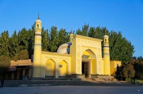 新疆南疆庫爾勒 博斯騰湖 輪臺胡楊林公園 塔克