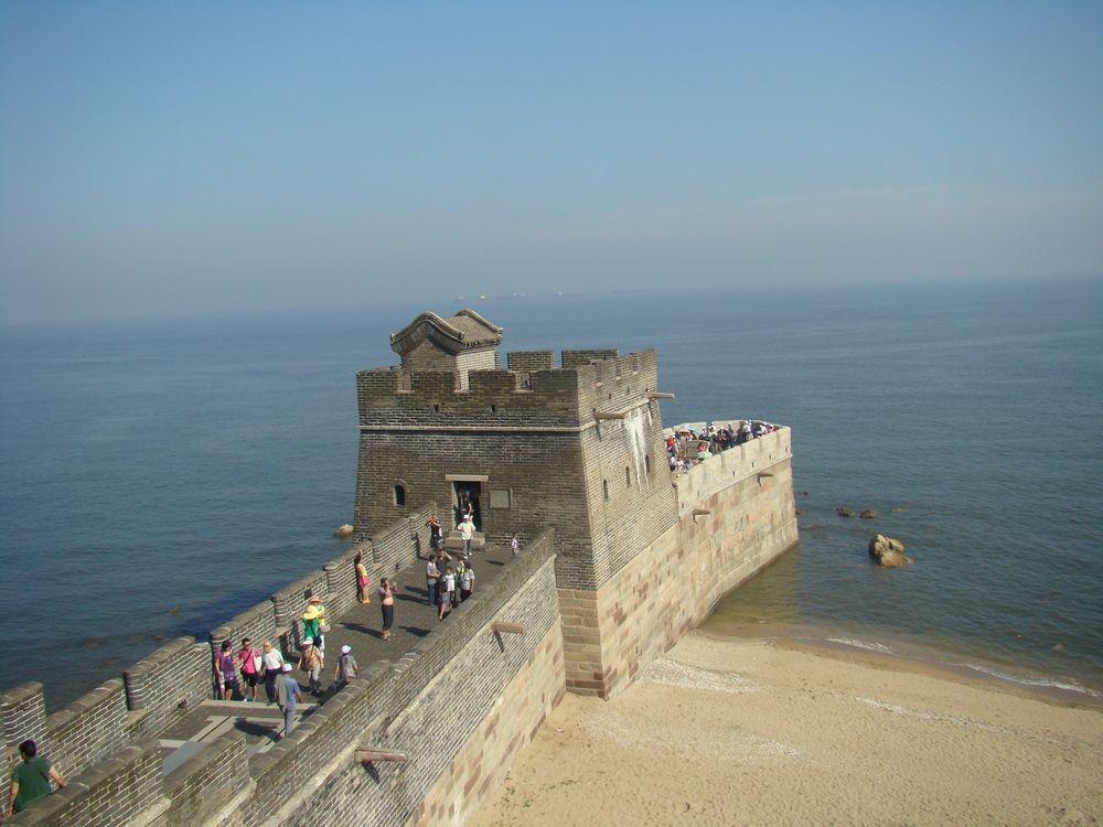 南北戴河、黃金海岸沙雕大世界、帆船出海雙汽