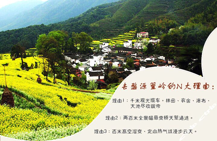 婺源、篁嶺、景德鎮(zhèn)、廬山三疊泉雙臥5日