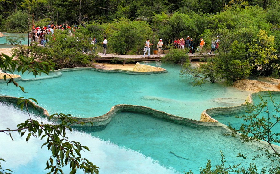 成都、九寨溝、黃龍、青城山、都江堰雙飛6日